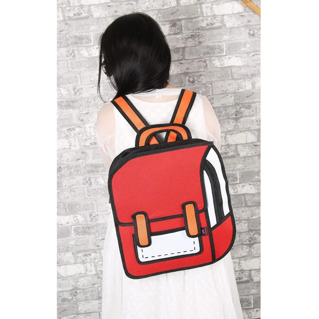 2d CARTOON REALITY BACKPACK