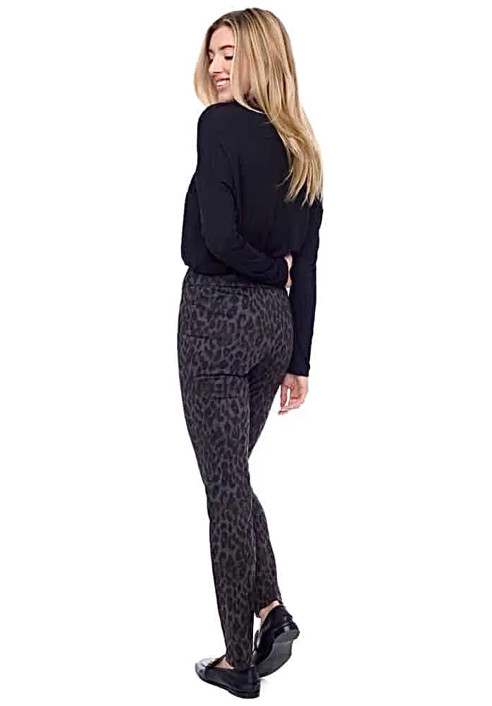 67925 Cheetah Ponte Full Length Pant