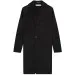 Acne Studios Single Breasted Wool Coat Black