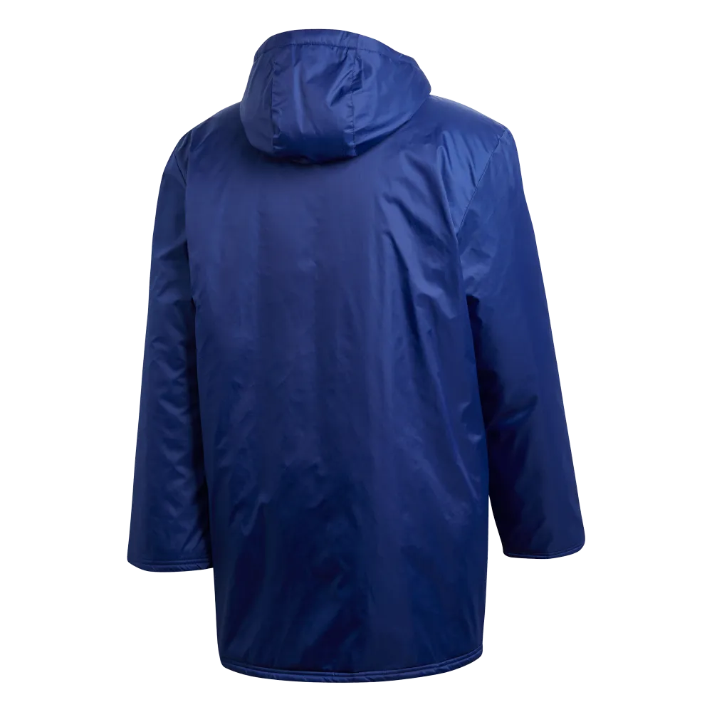 Adidas Adult Core 18 Stadium Jacket (Dark Blue/White)