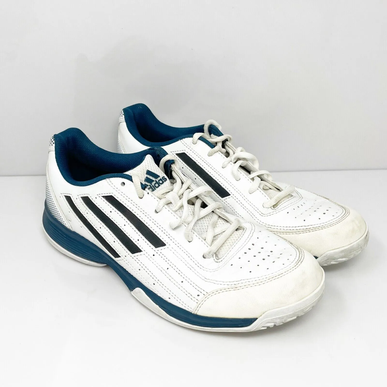 Adidas Mens Sonic Attack S78398 White Running Shoes Sneakers Size 9.5