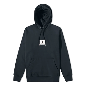 AIR JORDAN ESSENTIAL STATEMENT POPOVER HOODIE - BLACK/SAIL