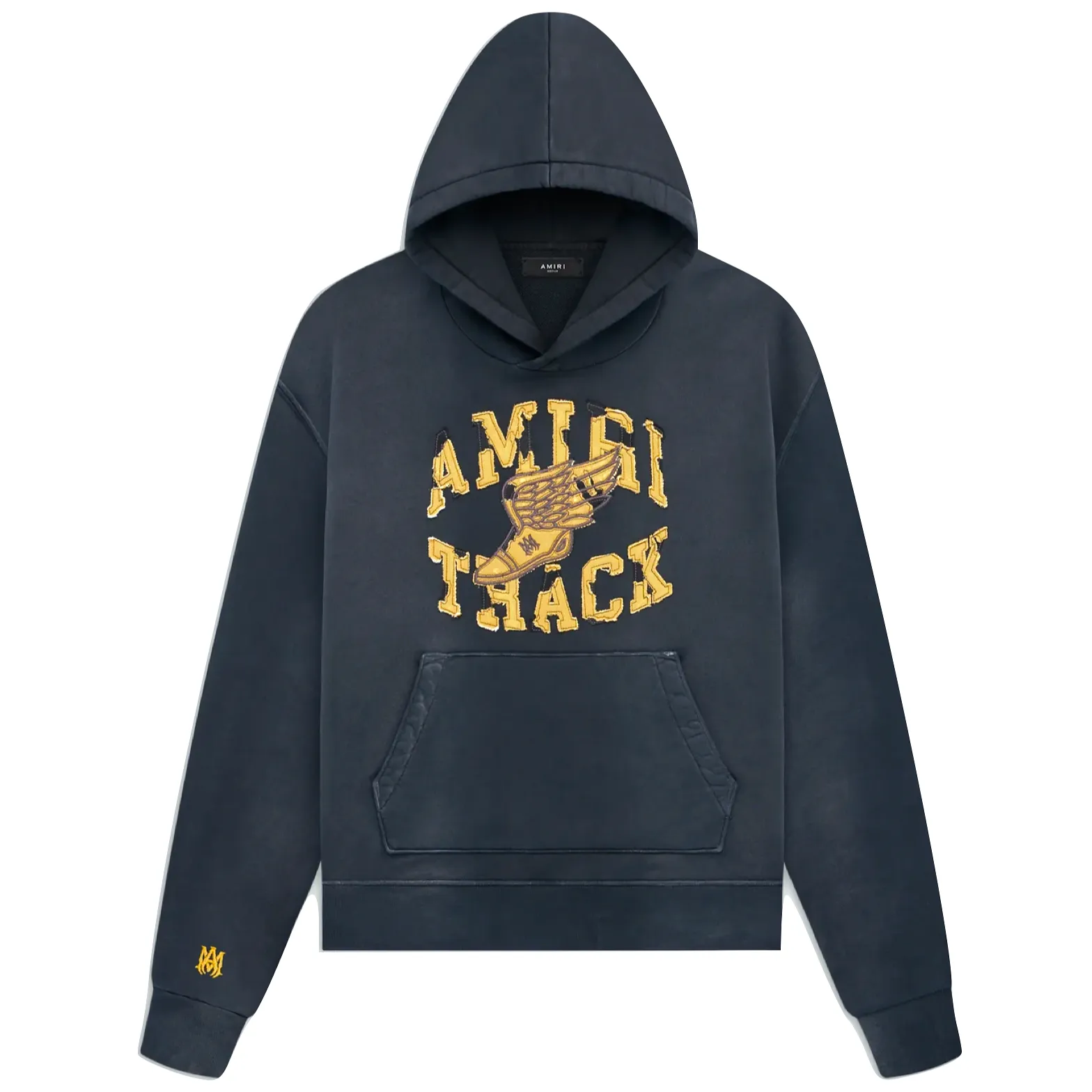 AMIRI TRACK HOODIE - FADED BLACK