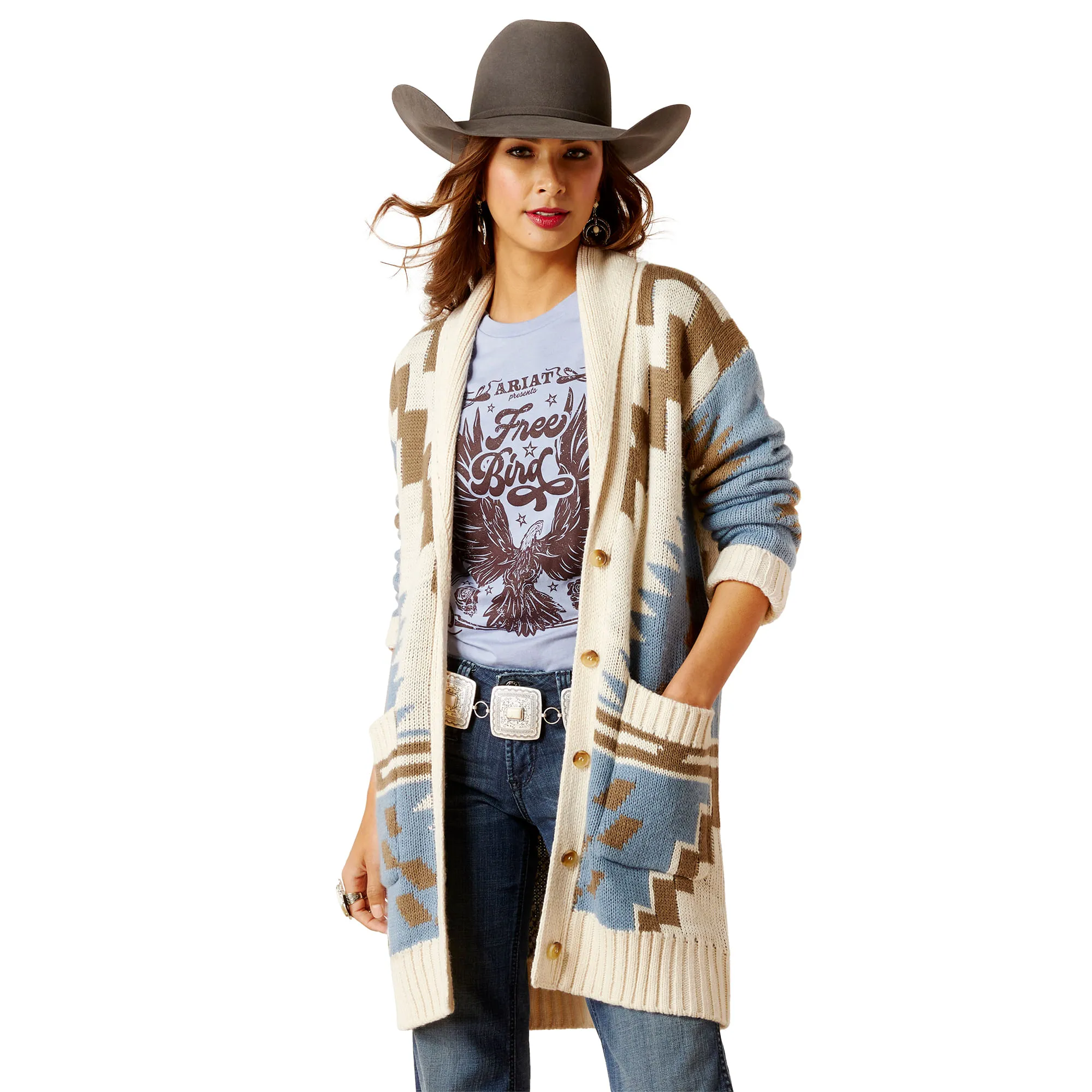 Ariat Womens Chimayo Willow Sweater