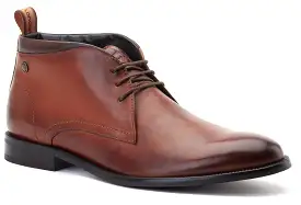 Base London Nolan Mens Leather Chukka Boot