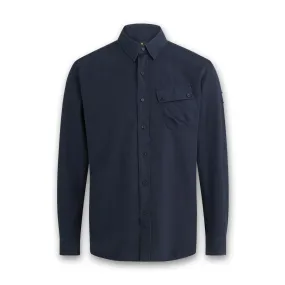 Belstaff - Pitch Twill Shirt in Deep Navy