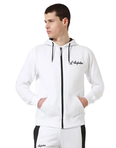 BLOCK LOGO HOODIE: AUSTRALIAN TENNIS