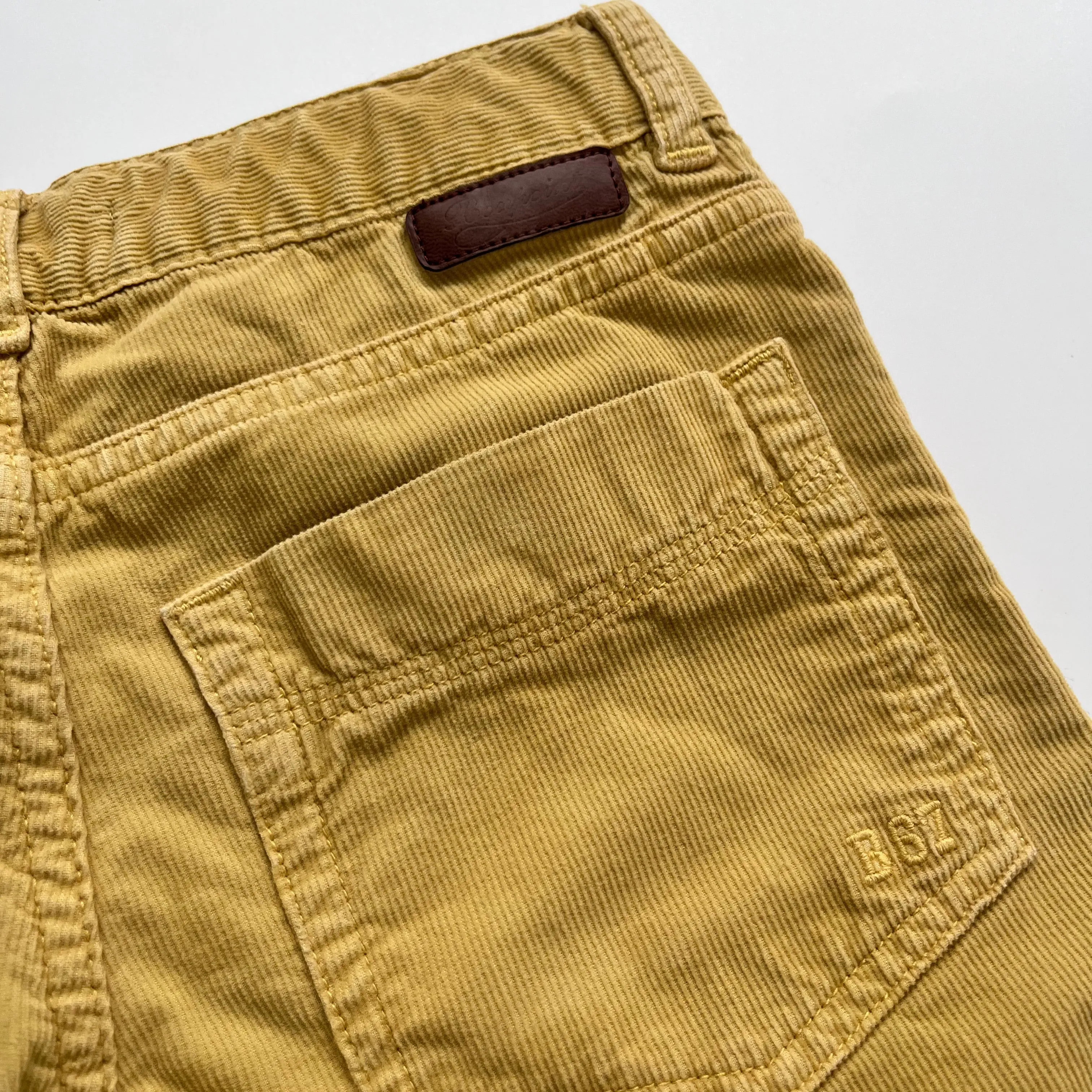 Bonpoint Mustard Yellow Slim Fit Cords: 10 Years