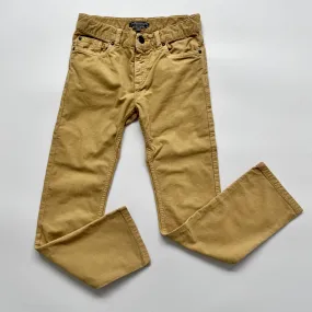 Bonpoint Mustard Yellow Slim Fit Cords: 10 Years