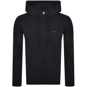 BOSS Saggy Full Zip Hoodie Navy