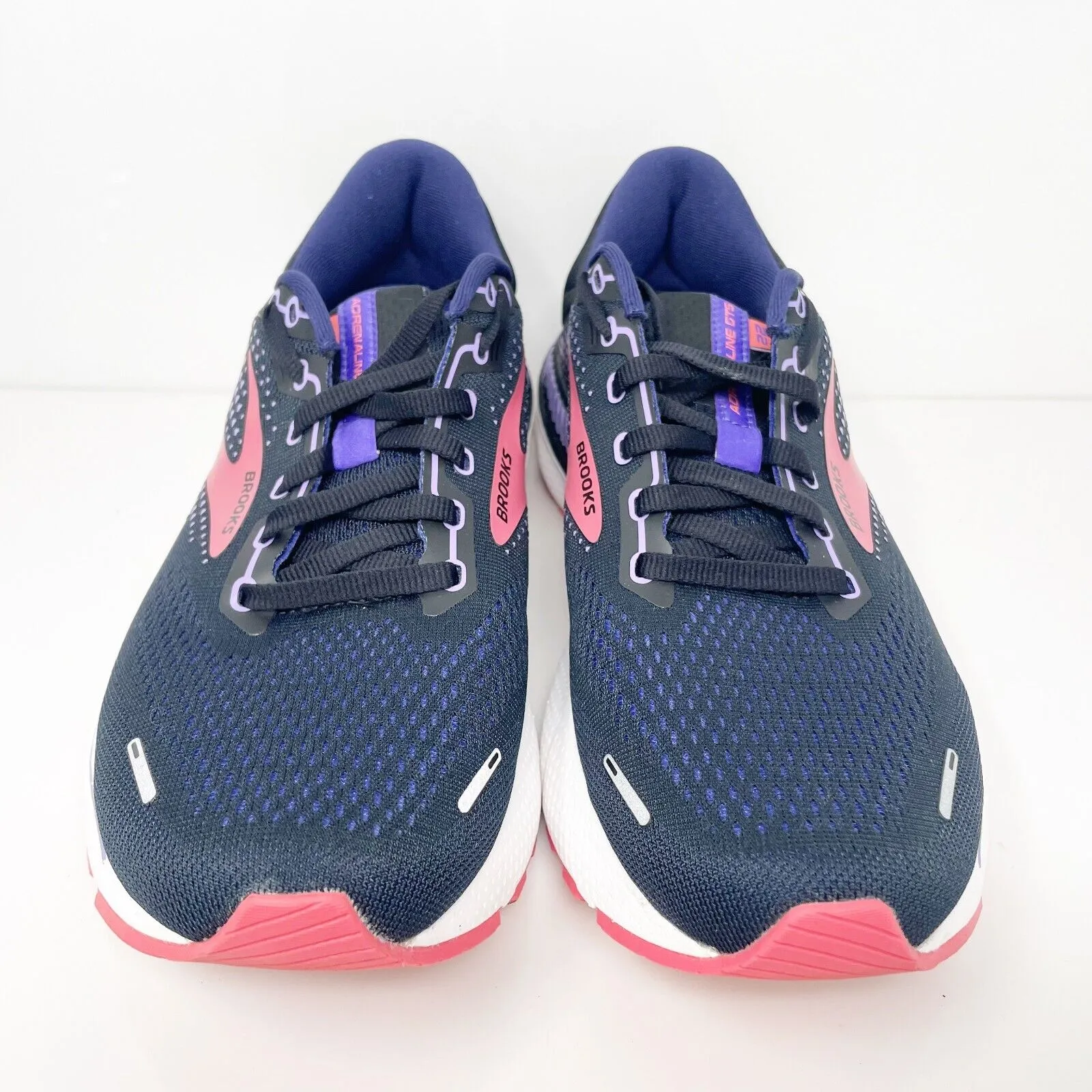 Brooks Womens Adrenaline GTS 22 1203531B080 Blue Running Shoes Sneakers Size 10B