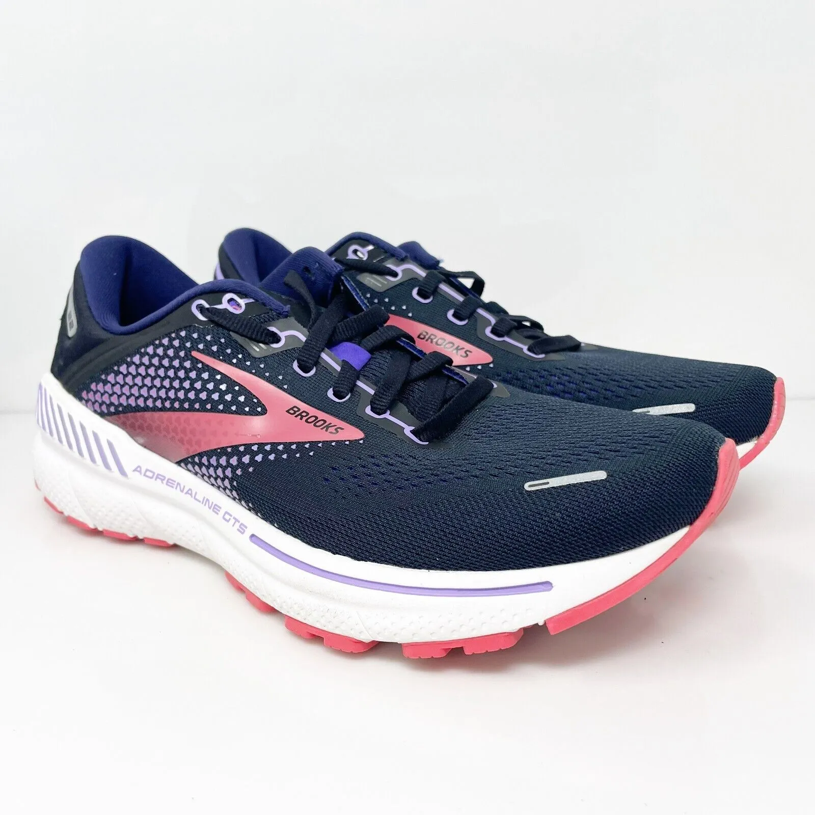 Brooks Womens Adrenaline GTS 22 1203531B080 Blue Running Shoes Sneakers Size 10B