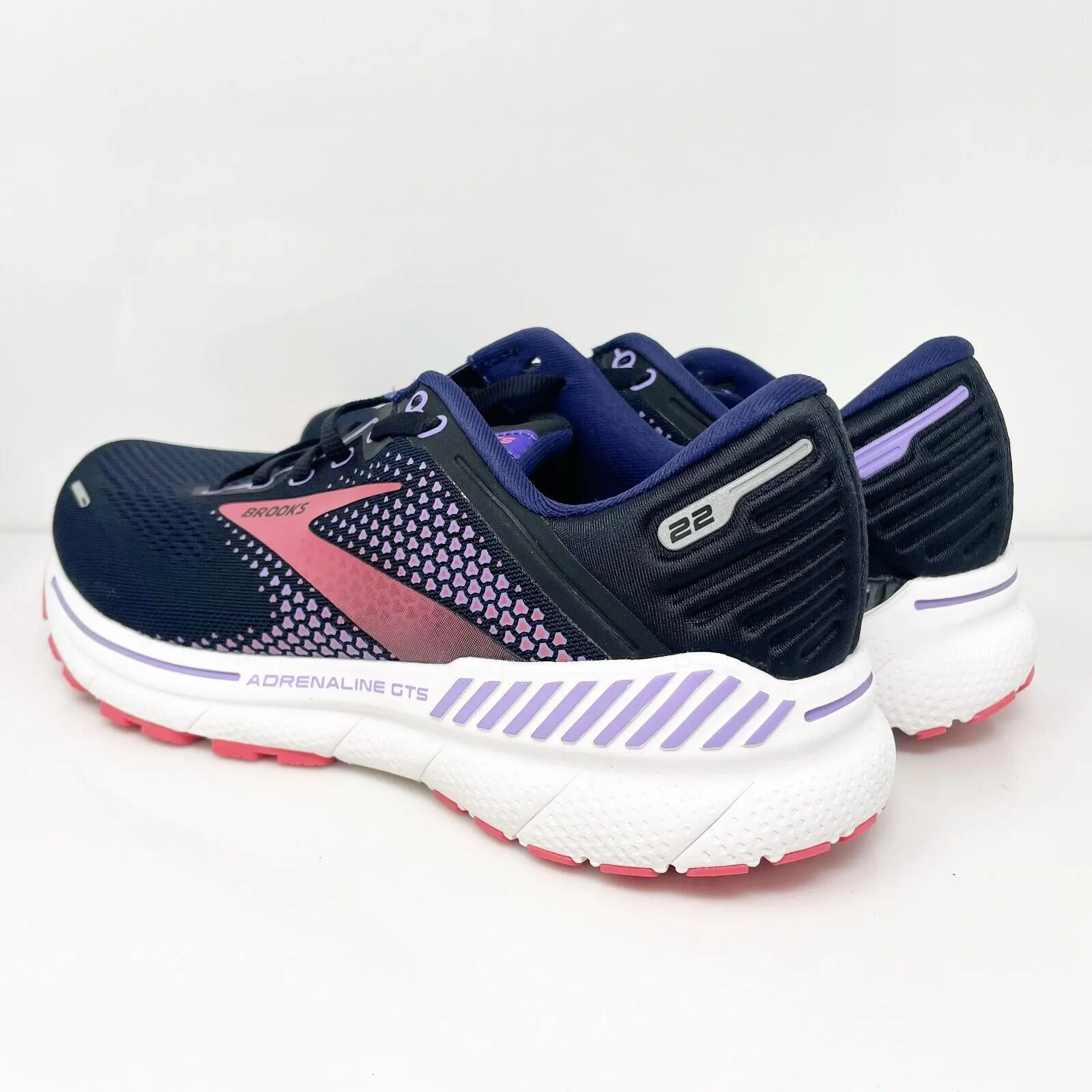 Brooks Womens Adrenaline GTS 22 1203531B080 Blue Running Shoes Sneakers Size 10B