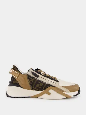 Brown Fendi Flow Sneakers