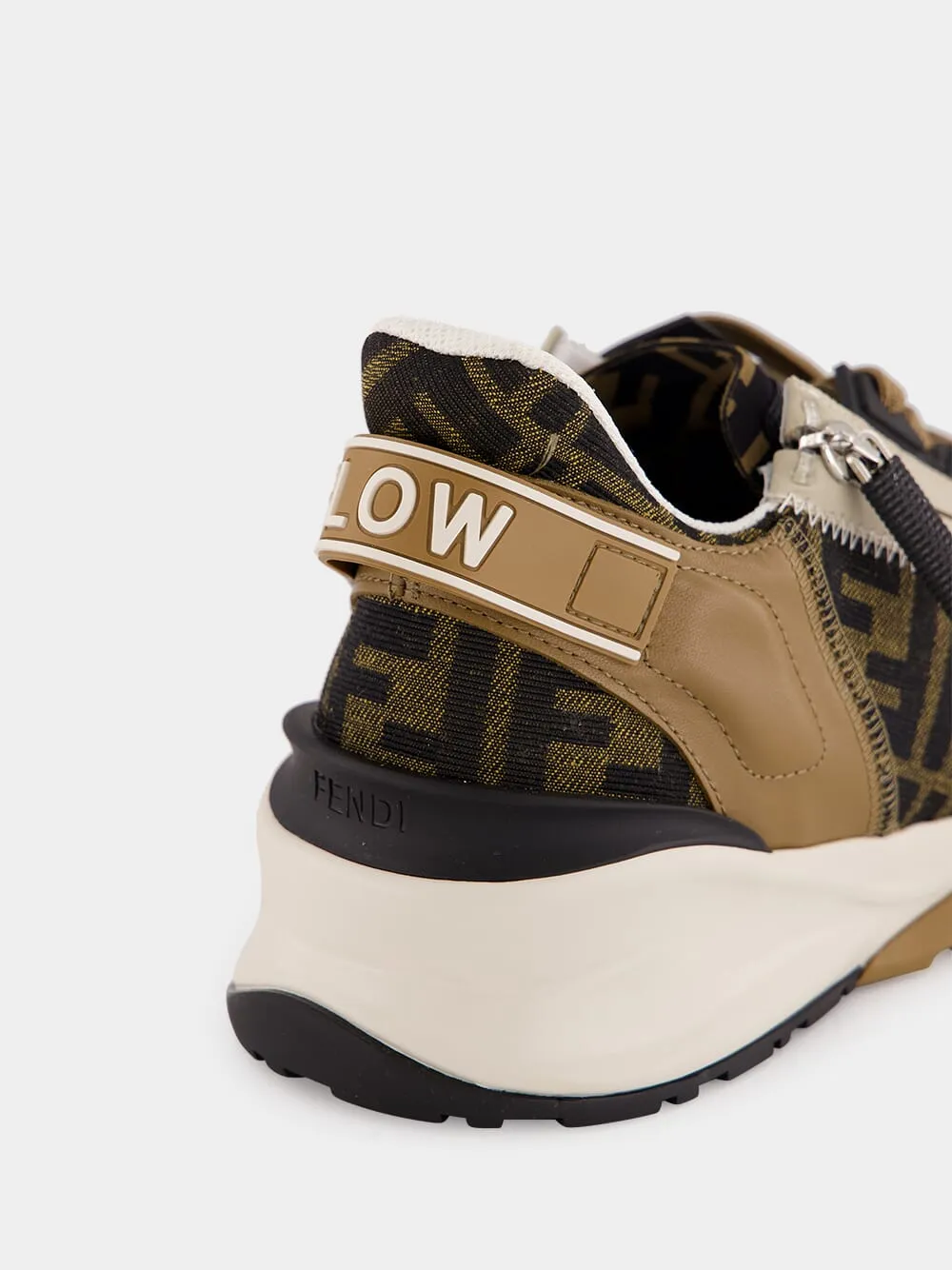 Brown Fendi Flow Sneakers