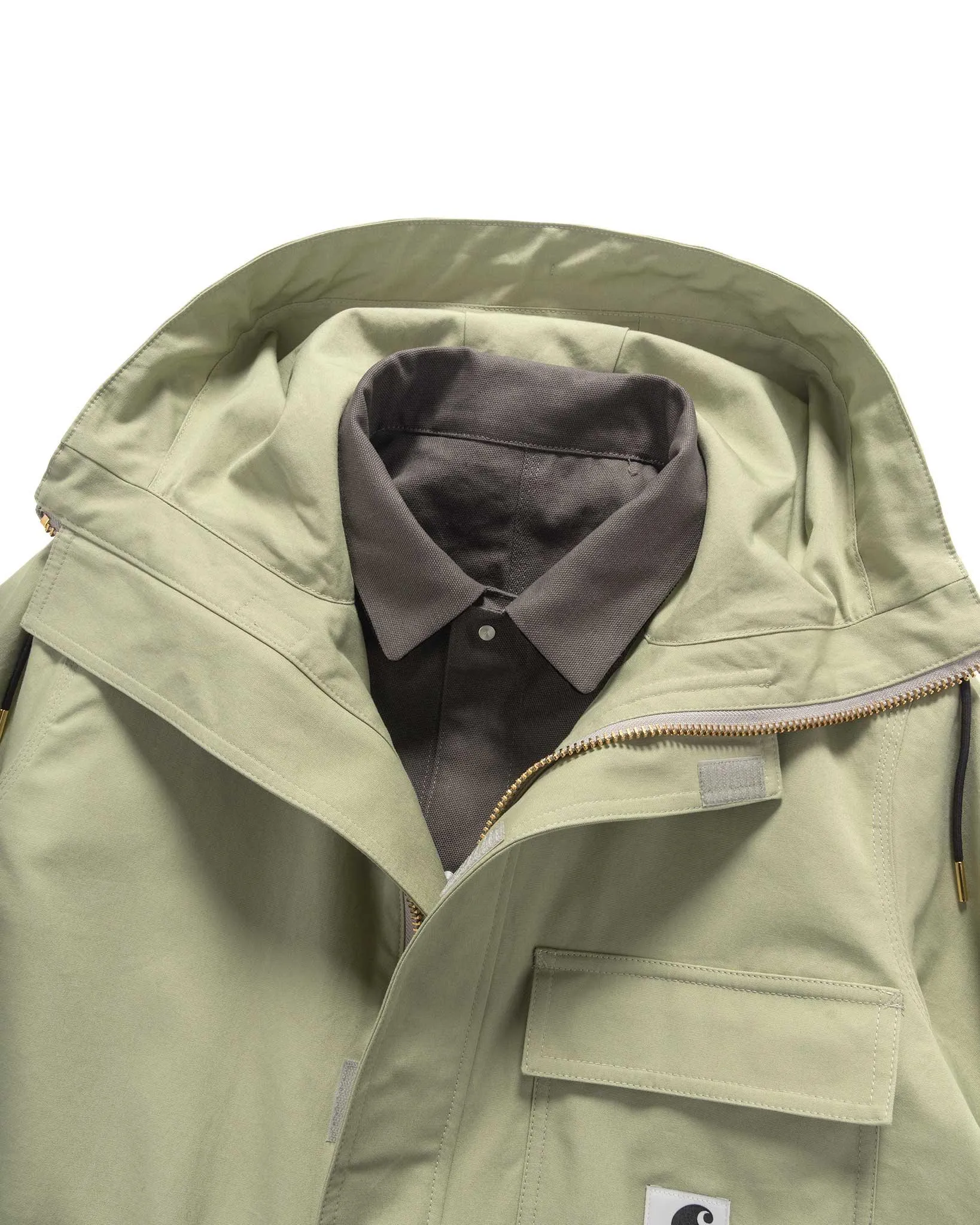 Carhartt WIP Reversible Duck Coat Grey / Green