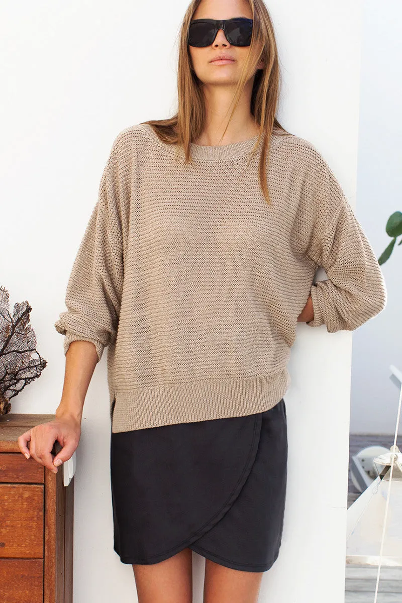 Carolyn Sweater - Cork