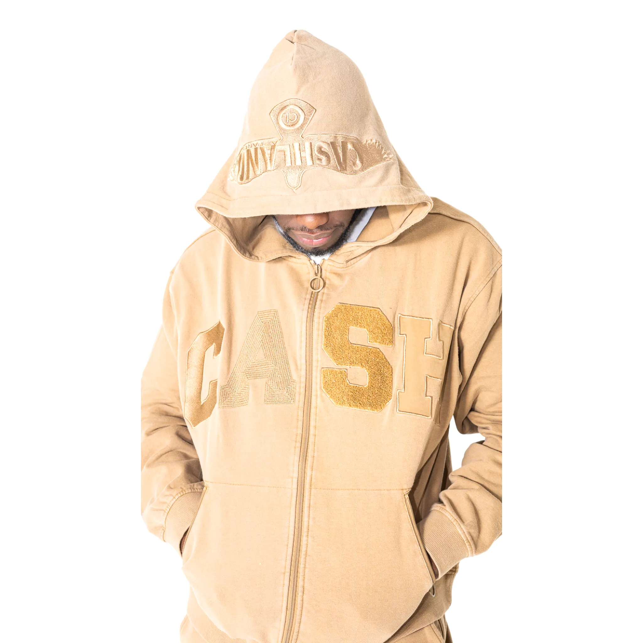 CASH Lux Hoodie : Khaki