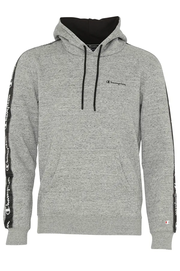 Champion Legacy Tape Hoodie Grey