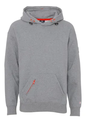 Champion Modern Patch Hoodie Grey