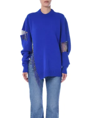 Christopher Kane Cutout Cupchain Sweater