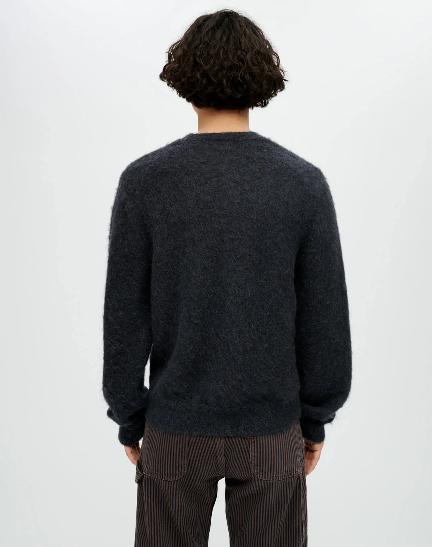 Classic Crew Sweater - Mineral Black