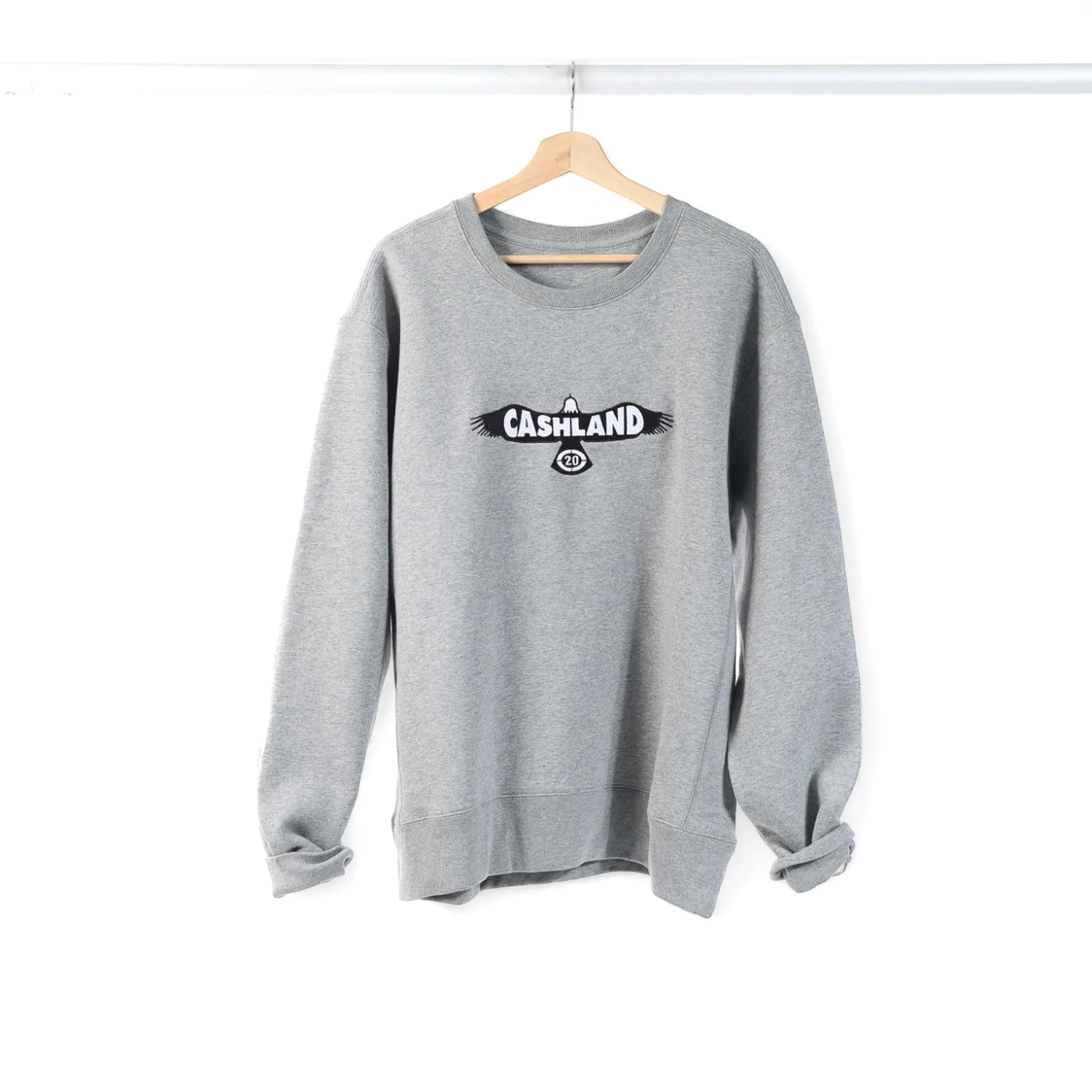 Classic HEAVY Crew Neck Sweatshirt : GREY