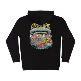 Creature Doomsday Pullover Hoodie - Black