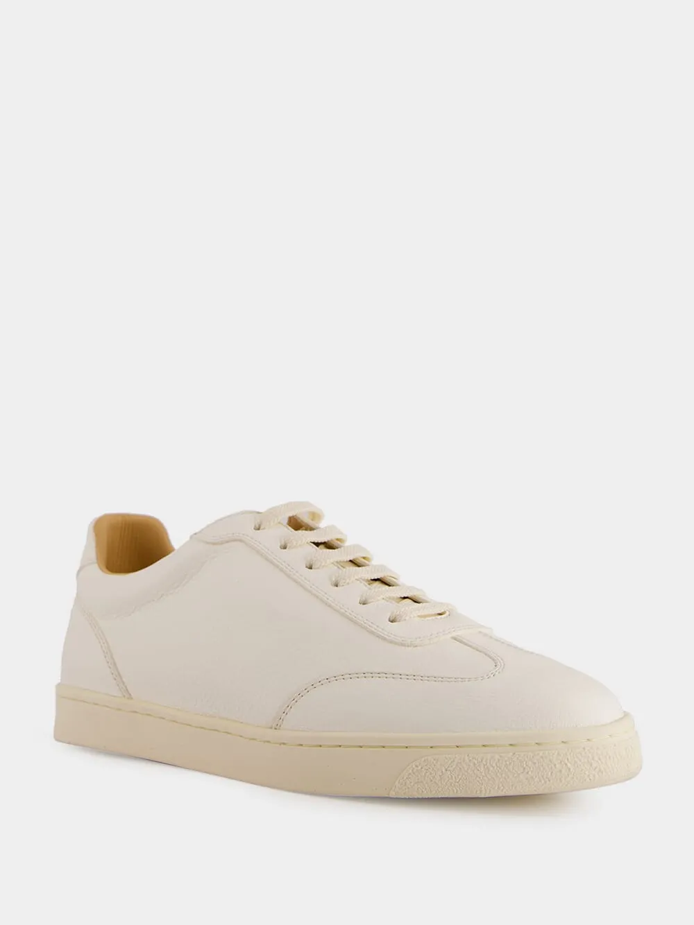 Deerskin Sneakers with Natural Rubber Sole