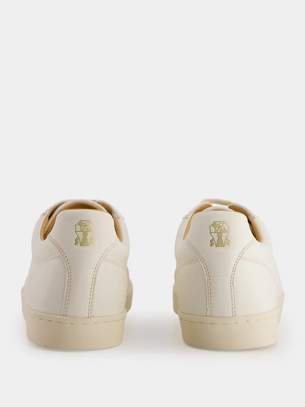 Deerskin Sneakers with Natural Rubber Sole