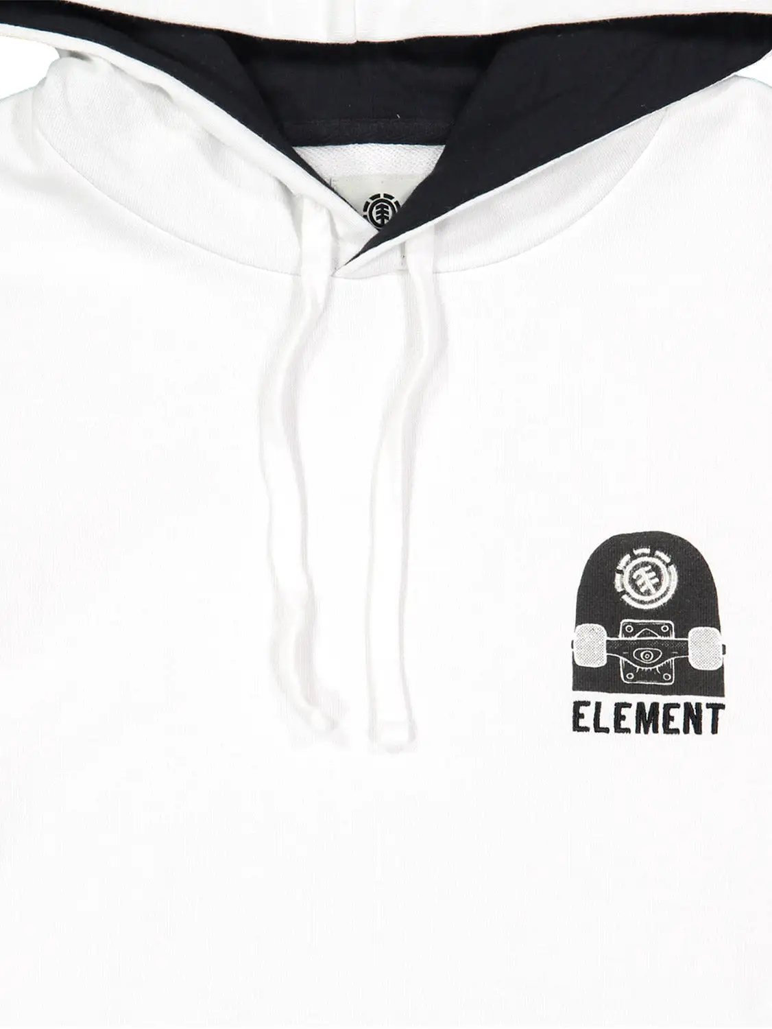 Element Men's Deck Hoodie White