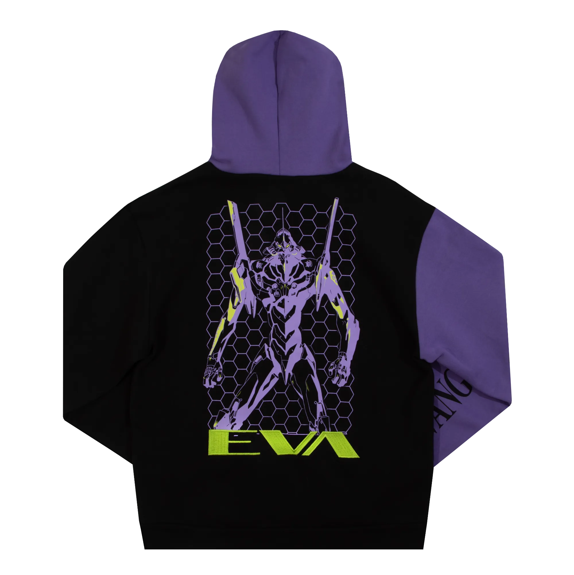 Eva Unit-01 Colorblock Hoodie