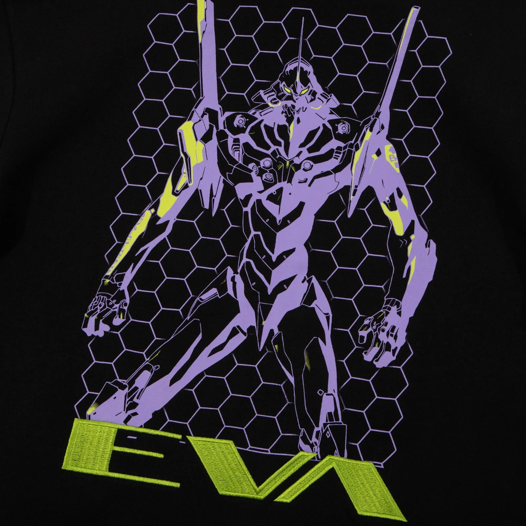 Eva Unit-01 Colorblock Hoodie