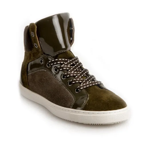 FALKLAND Olive high-top Sneaker