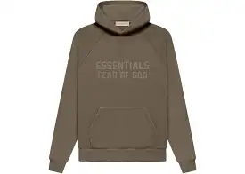 Fear of God Essentials Hoodie Wood