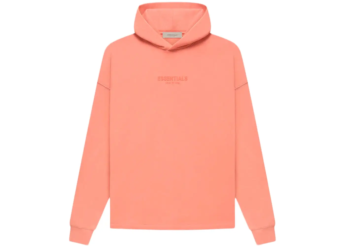 Fear of God Essentials Relaxed Hoodie Coral