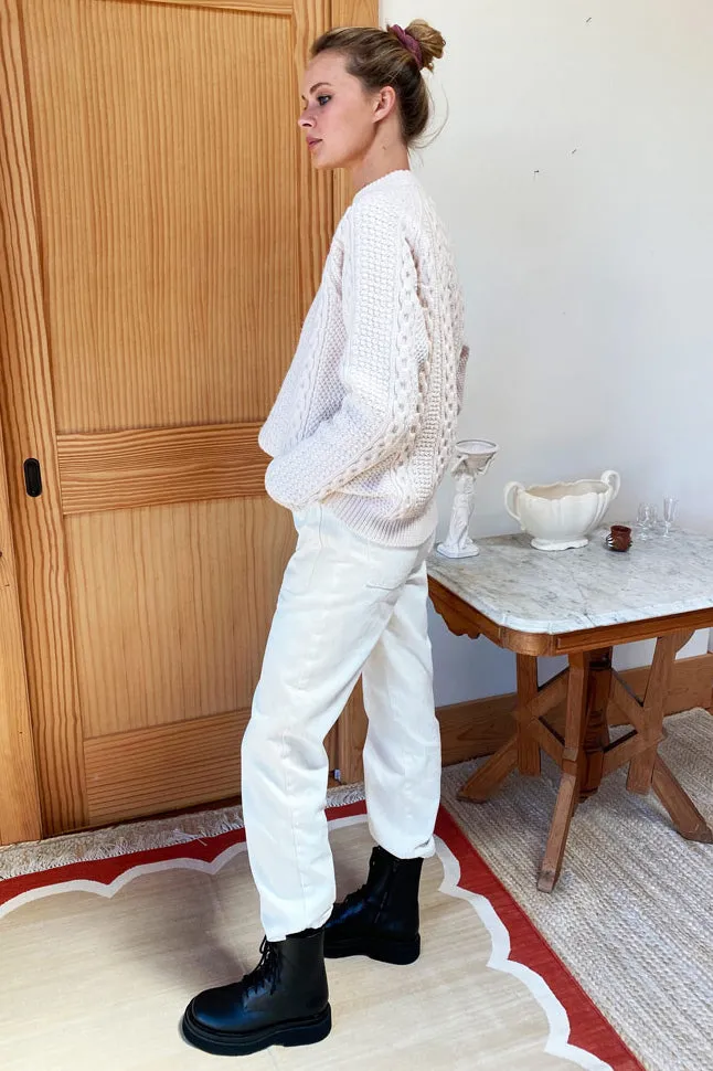 Fisherman Sweater - Ivory