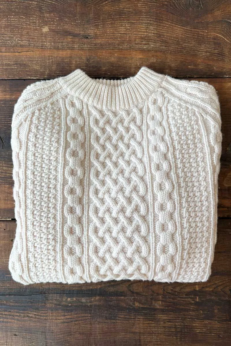 Fisherman Sweater - Ivory