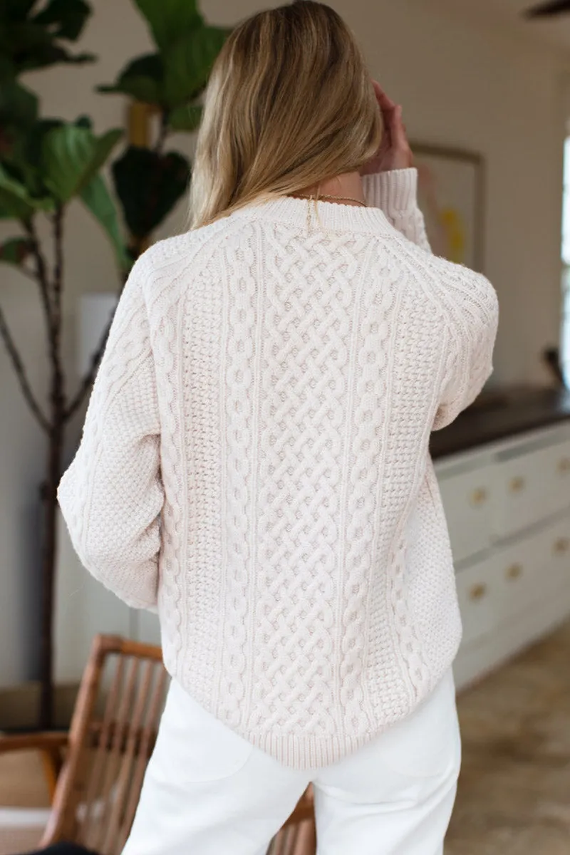 Fisherman Sweater - Ivory