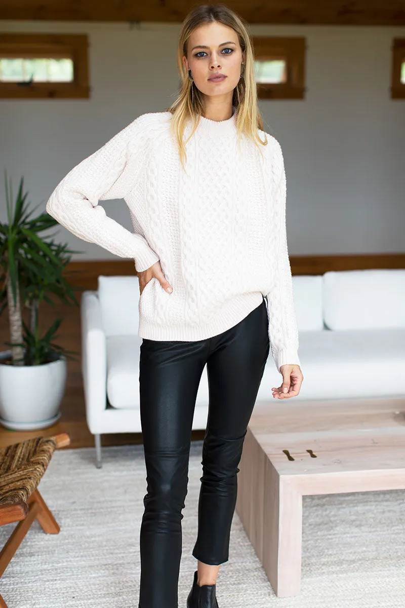 Fisherman Sweater - Ivory