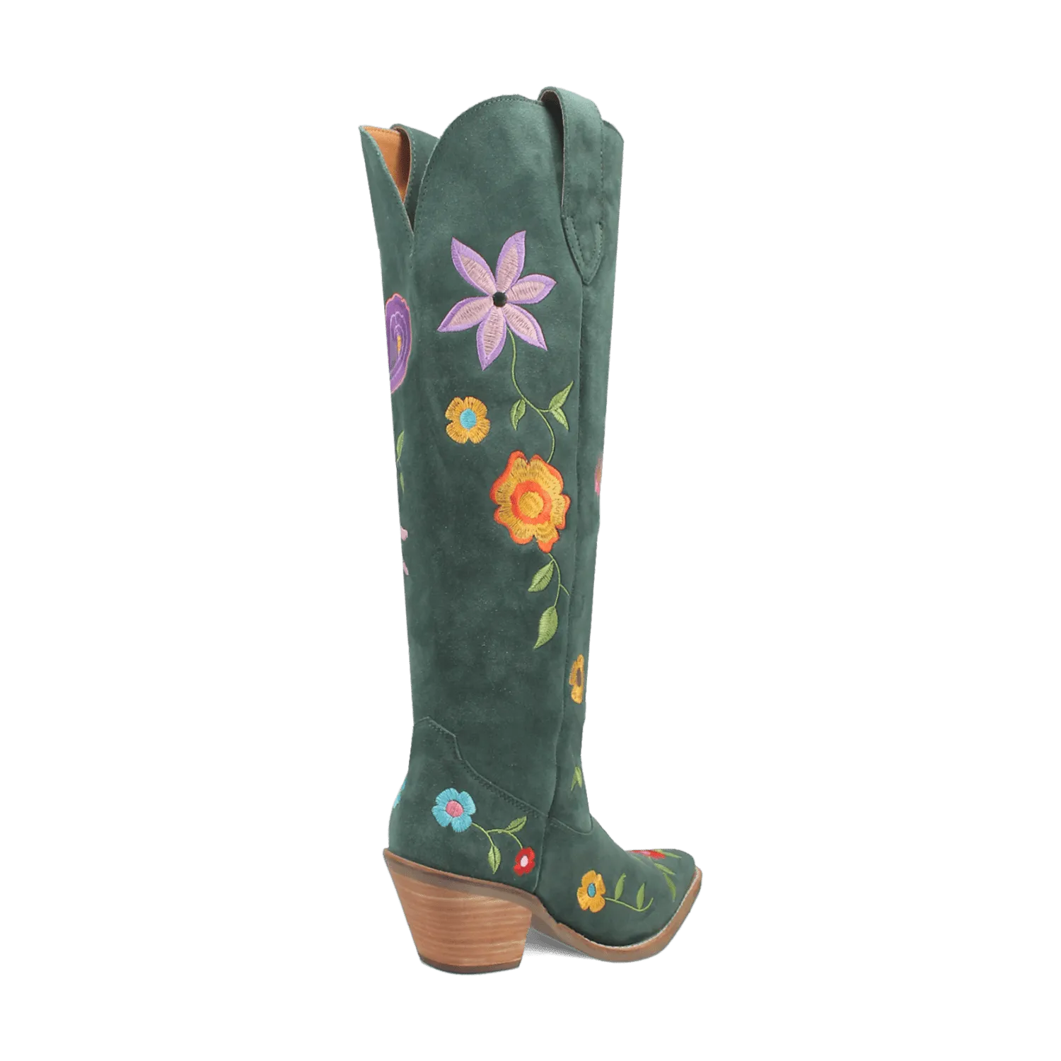 FLOWER POWER SUEDE BOOT