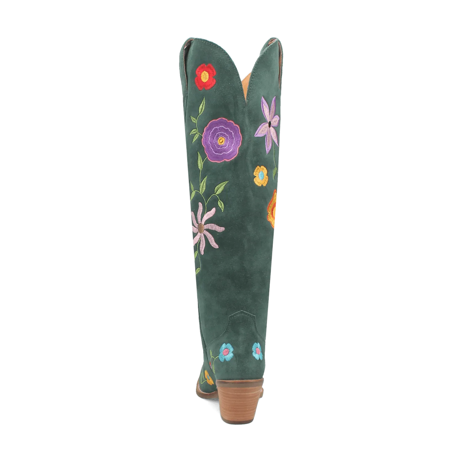 FLOWER POWER SUEDE BOOT