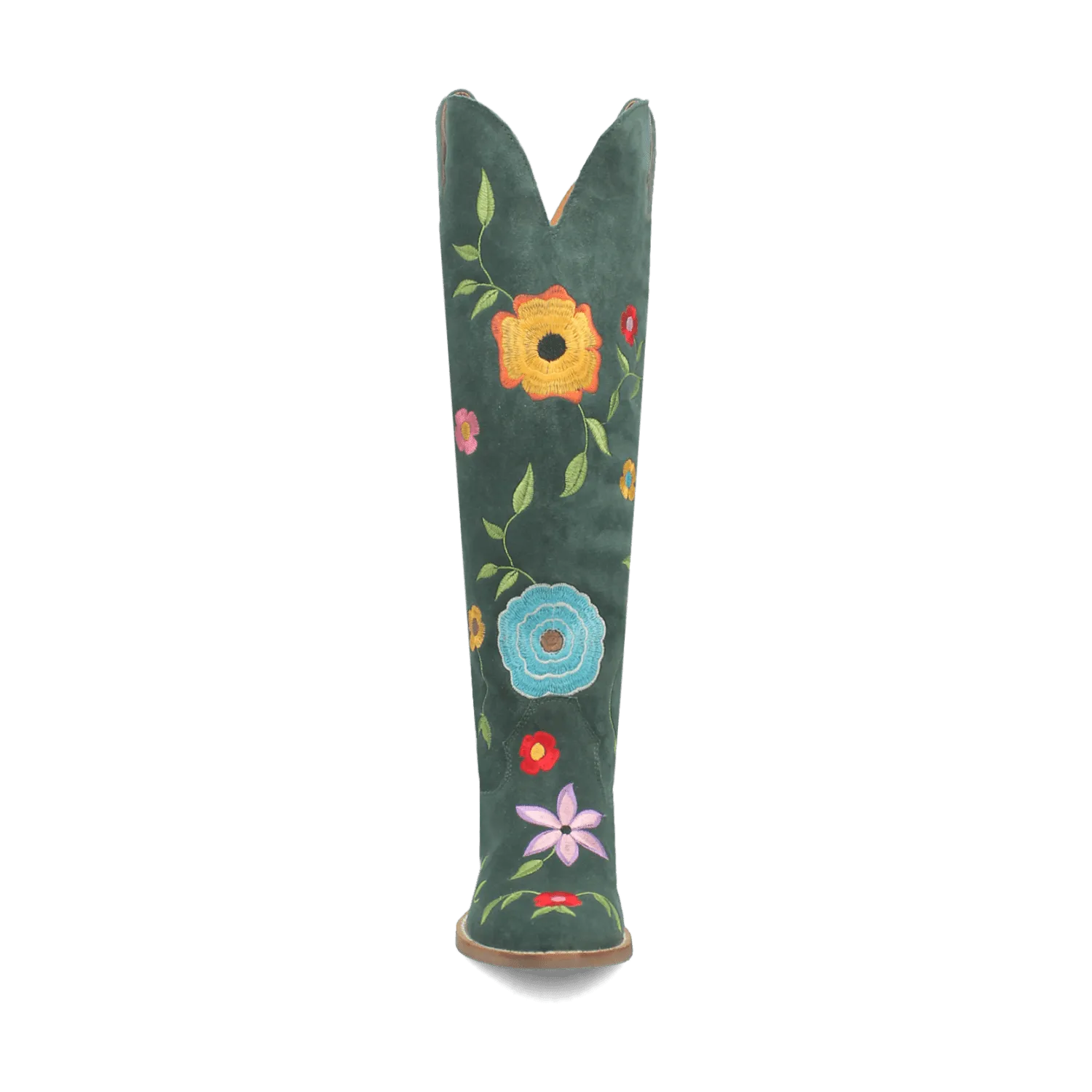 FLOWER POWER SUEDE BOOT