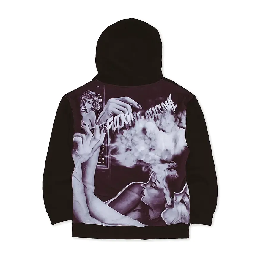 Fucking Awesome Smoke Hoodie - Black