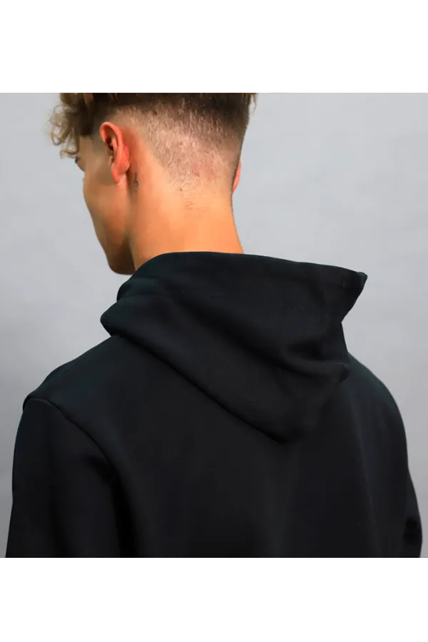 GANT Tonal Shield Hoodie Black