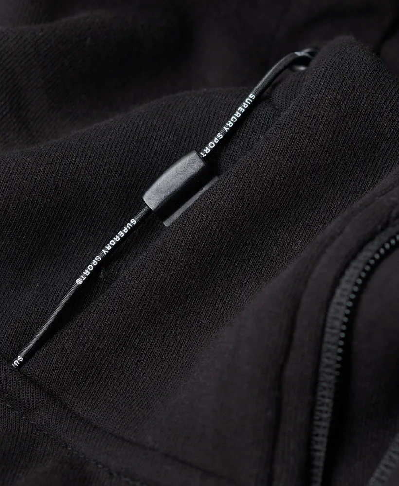 Gymtech Zip Up Hoodie | Black