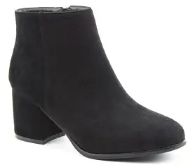 Heavenly Feet Constance Womens Heeled Ankle Boot