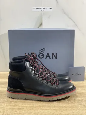 Hogan H334 Pedula Uomo Pelle Nera Casual Boot Men Hogan Luxury Hogan 4