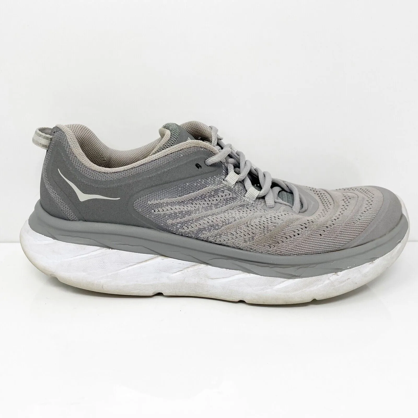 Hoka One One Womens Akasa 1099739 FGSS Gray Running Shoes Sneakers Size 8.5