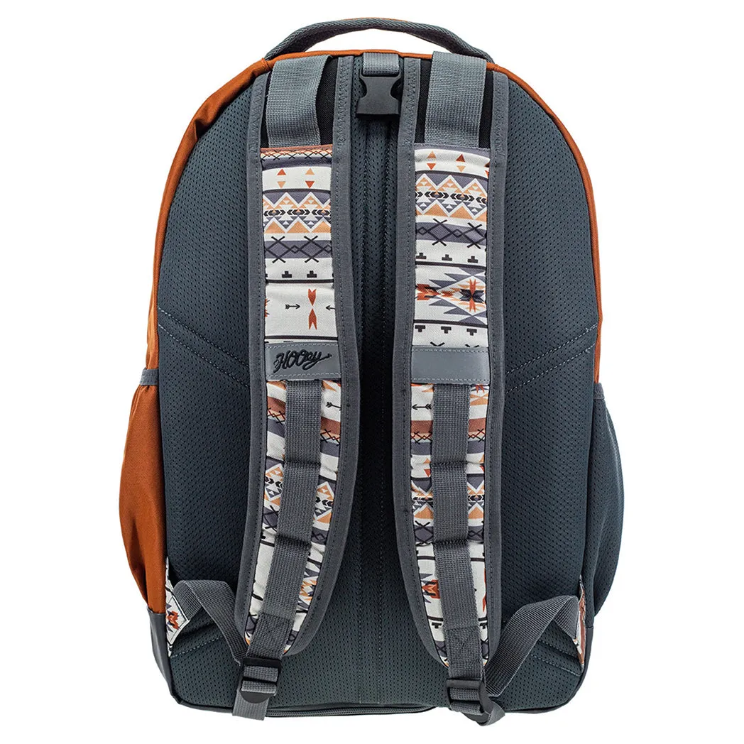 Hooey Cream Rust & Grey Aztec Backpack